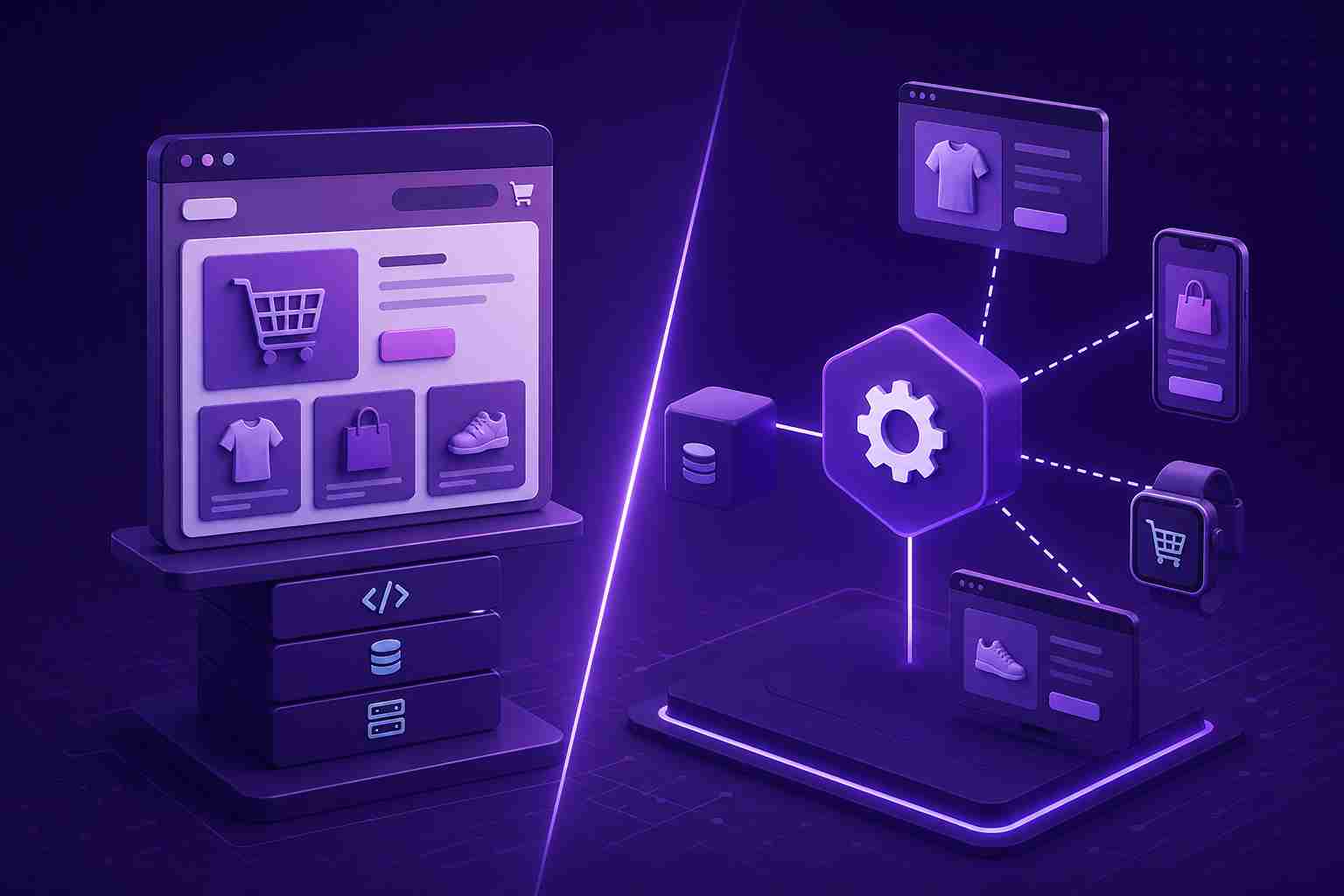Traditional vs. Headless E-commerce