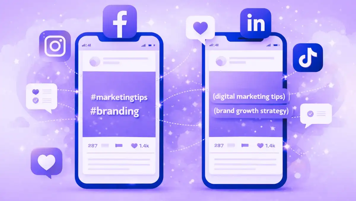 Replacing Hashtags With Keywords