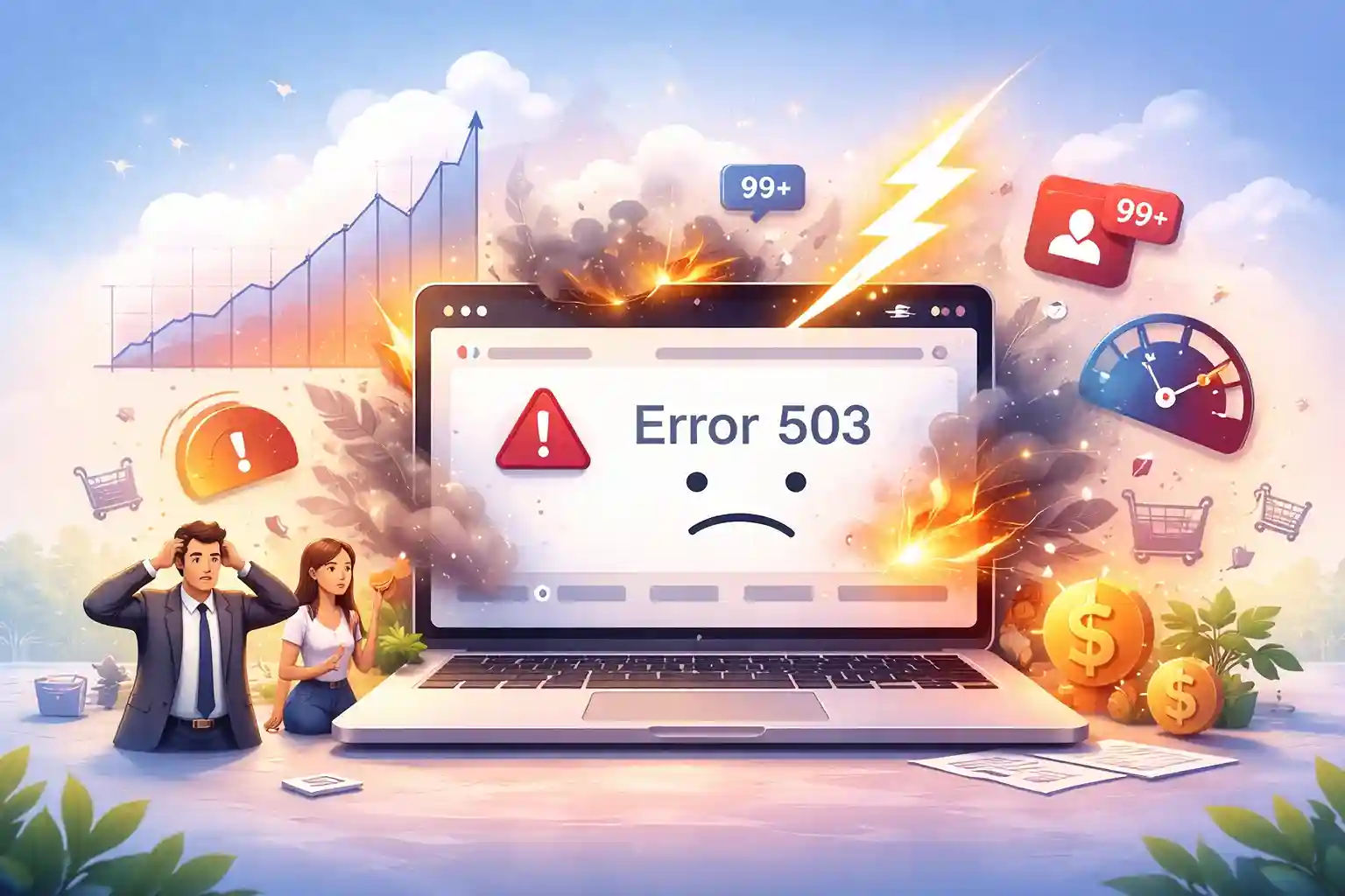 Websites Collapse When Traffic Spikes