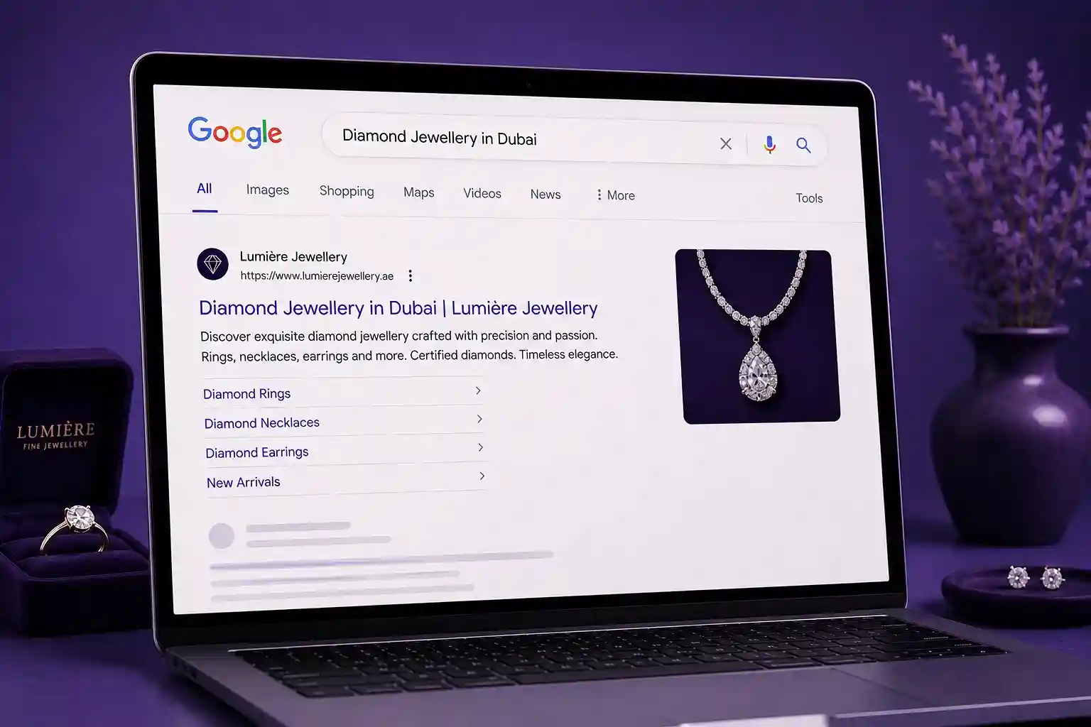 Jewellery Sale with one search
