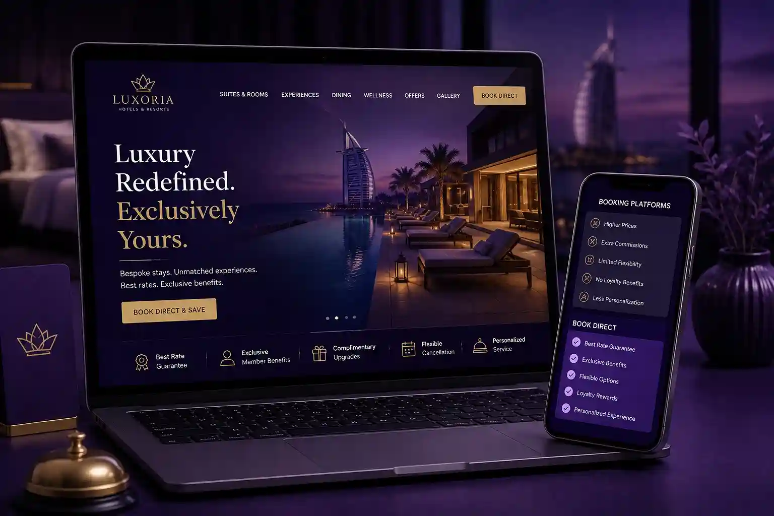Website Development for Hotels
